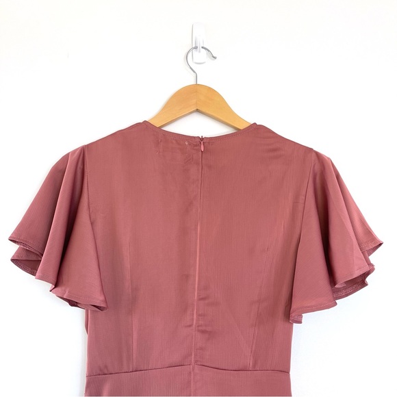 SHOWPO Thin Ice Sateen Satin Wrap Dress - Picture 12 of 12